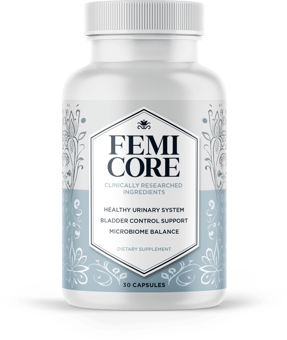 FemiCore Bottle - Natural Bladder Control Supplement for Women